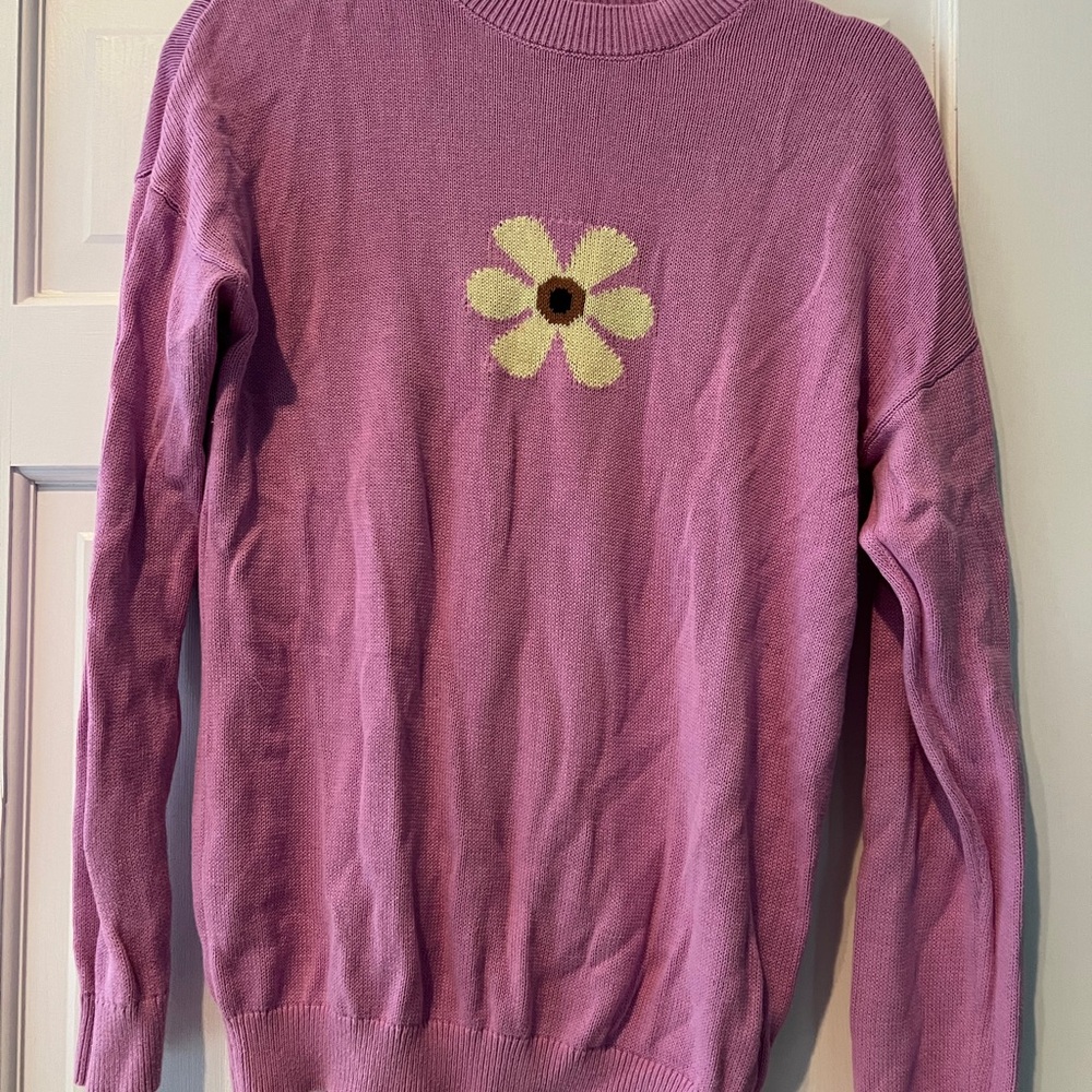 Floral Pink Sweater BP